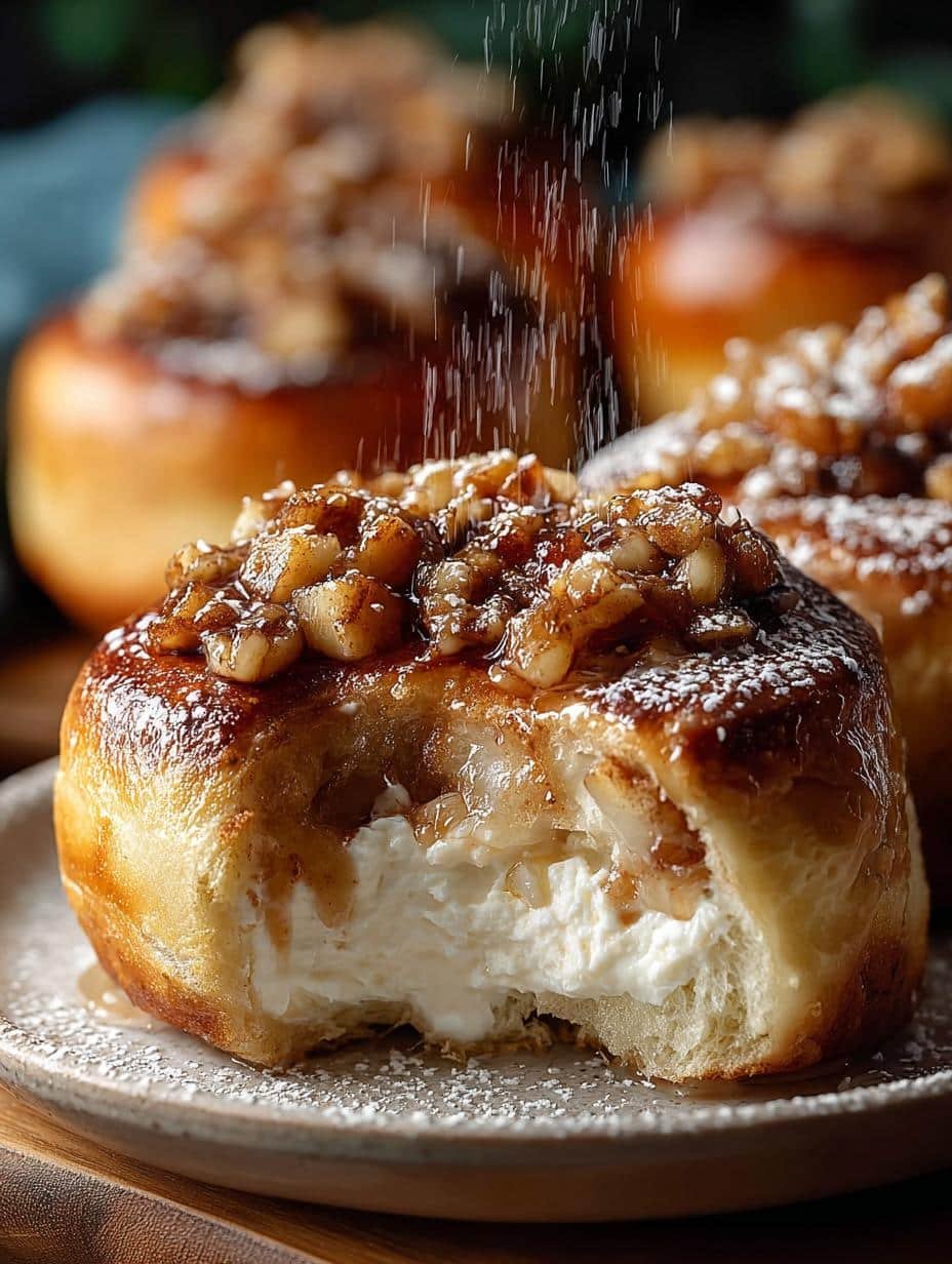 Apple Cheesecake Buns: 8 Steps to Irresistible Delight 1 Apple Cheesecake Buns