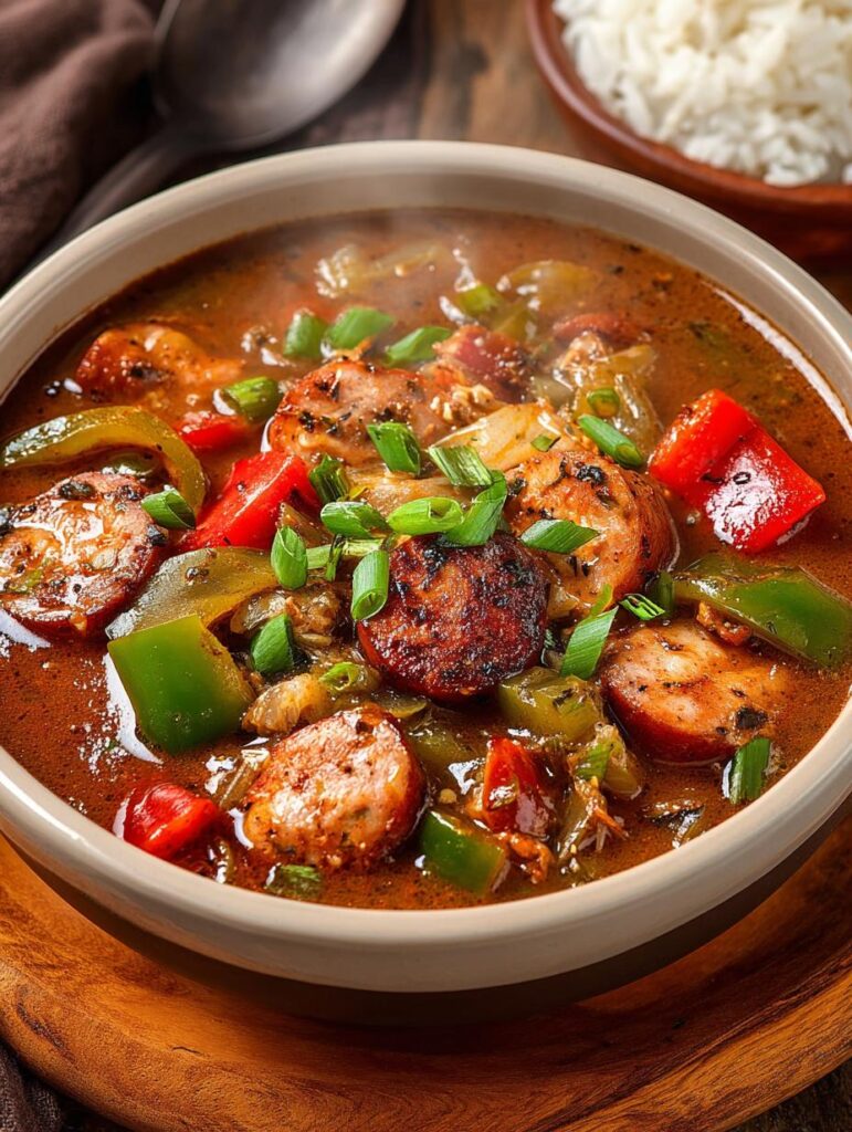 Chicken Sausage Gumbo