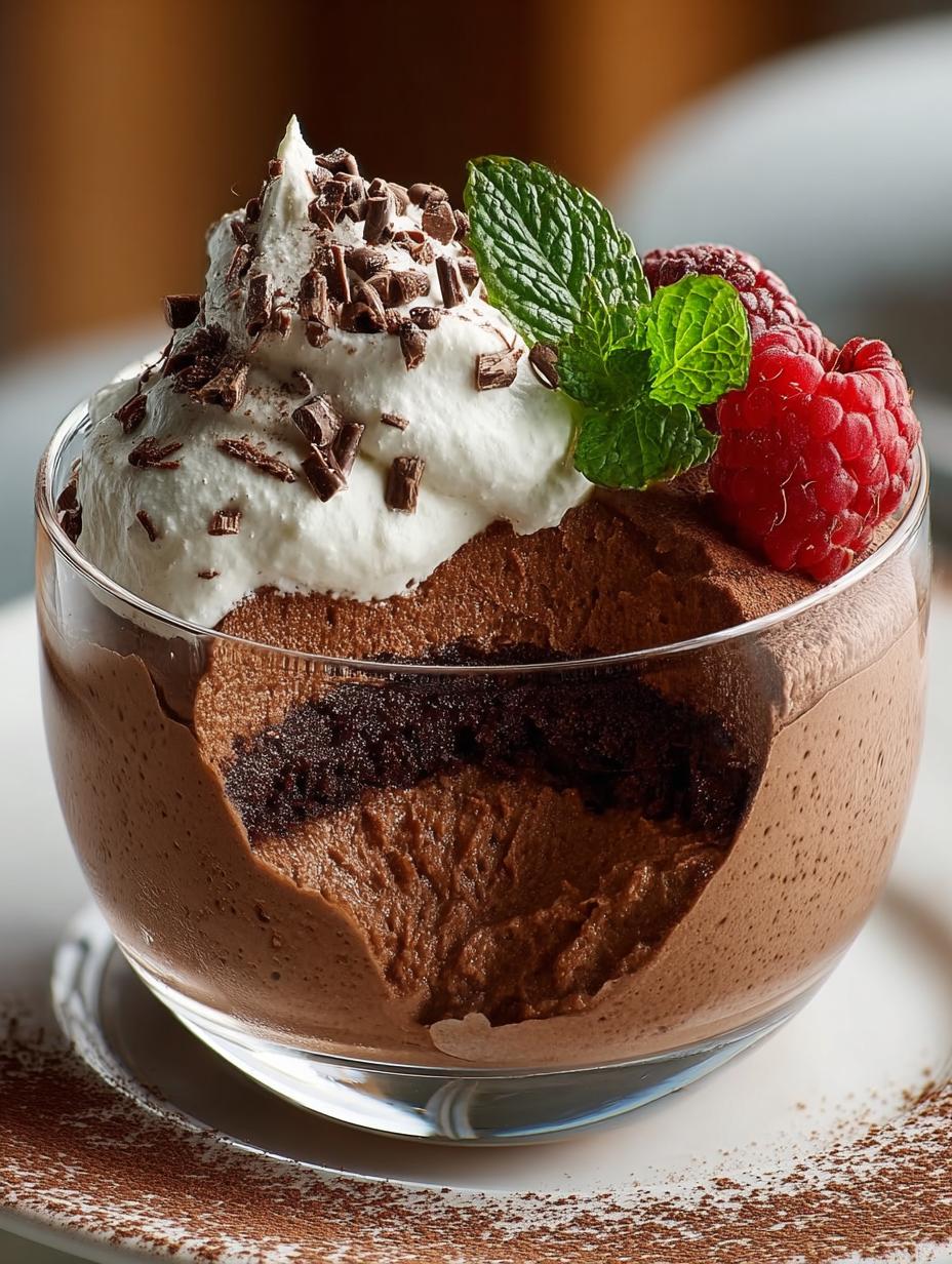 Homemade Chocolate Mousse: 7 Steps to Decadence 1 Chocolate Mousse