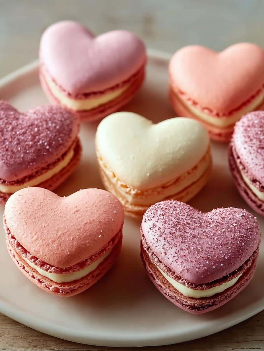 Heart Shaped Macarons: 7 Sweet Ways to Melt Hearts 2 Heart Shaped Macarons: 7 Sweet Ways to Melt Hearts - Heart Shaped Macarons - main visual representation