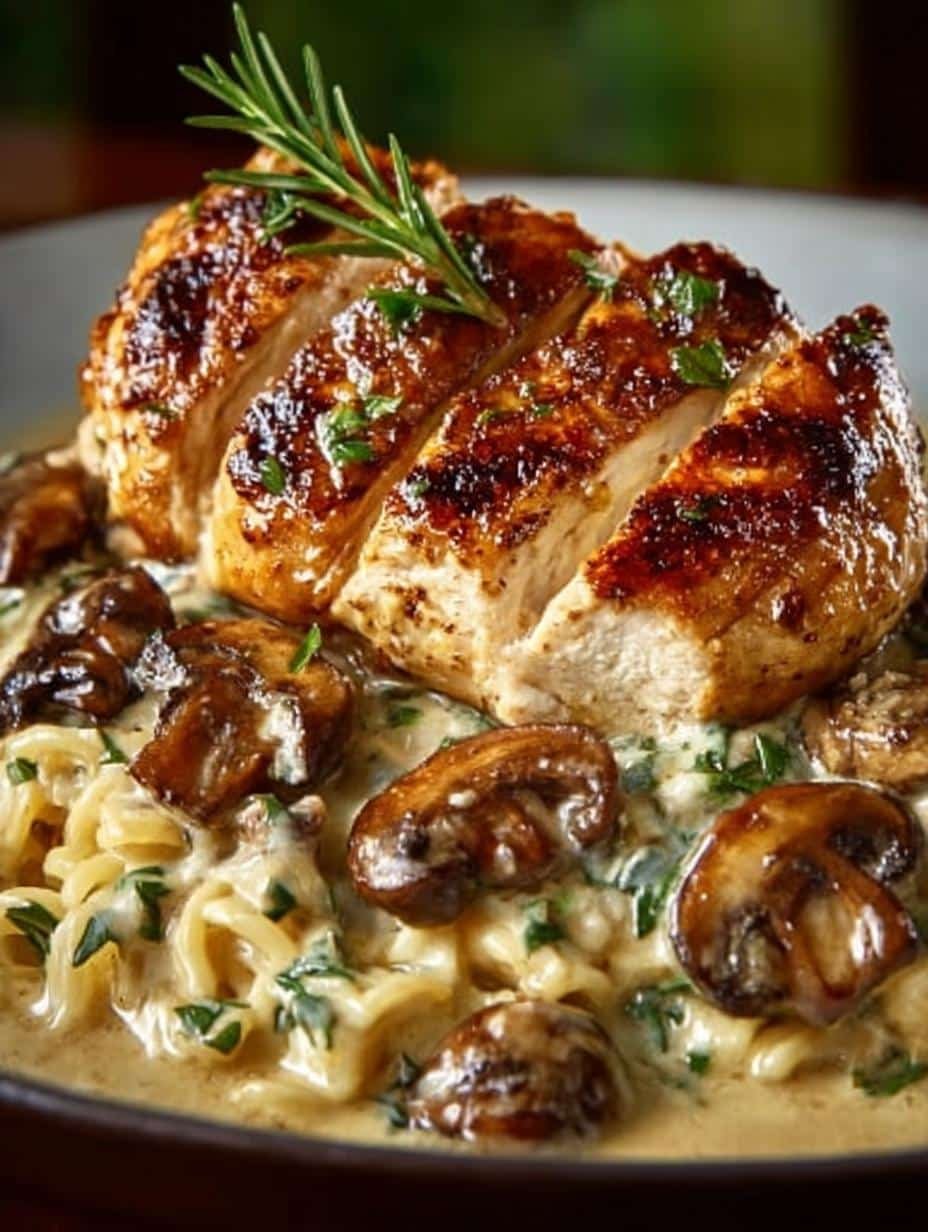 Marsala Chicken with Creamy Orzo: A Delightful Dinner - Marsala Chicken with Creamy - additional detail