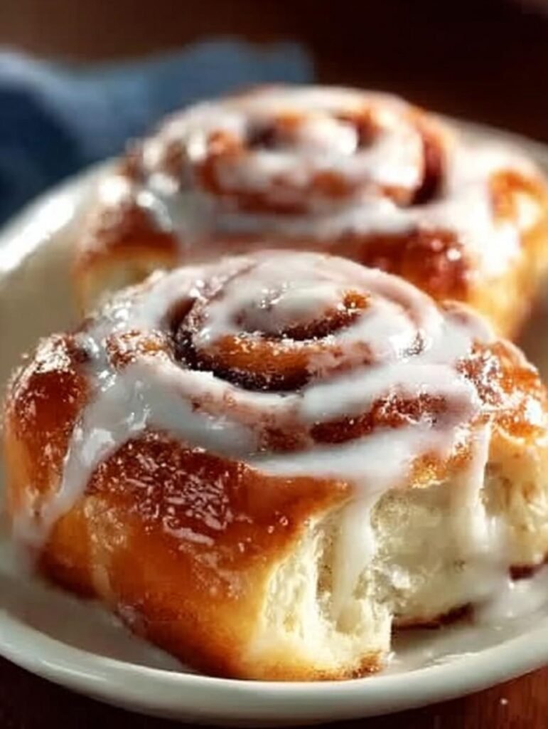 One Hour Cinnamon Rolls