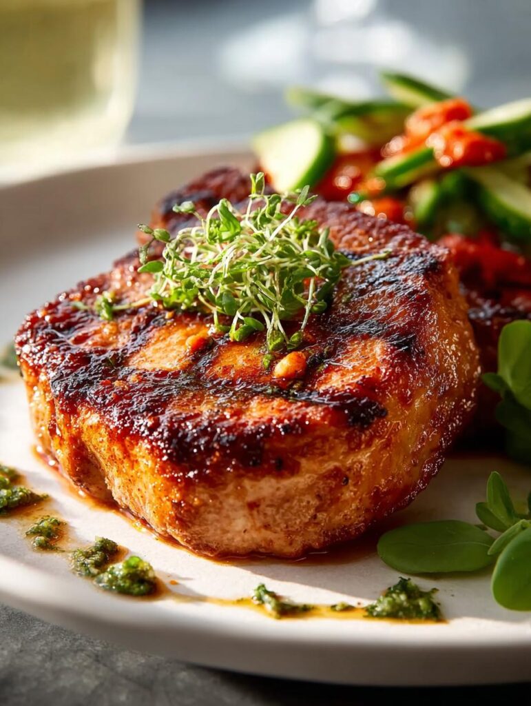 Shake Bake Pork Chops