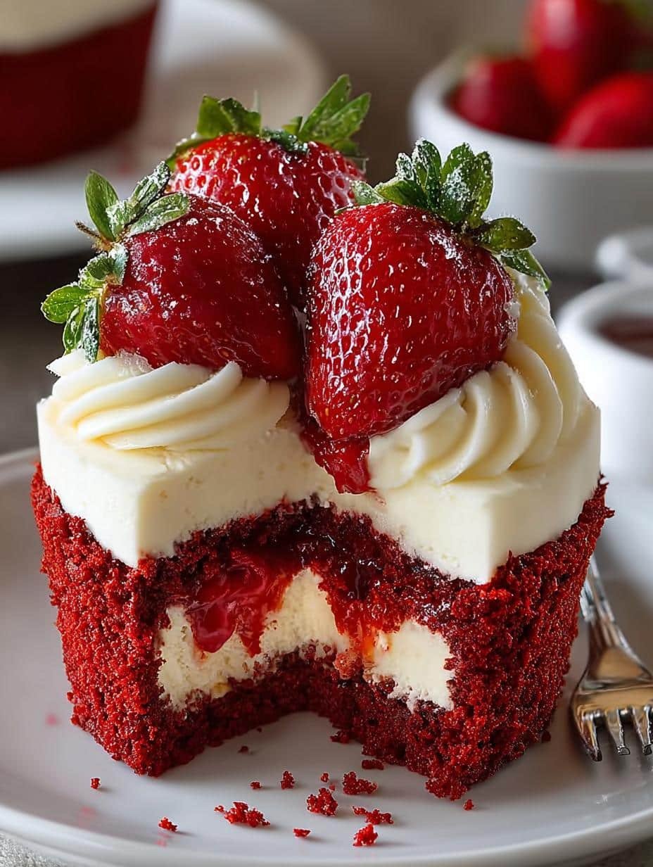 Strawberry Cheesecake Red Velvet