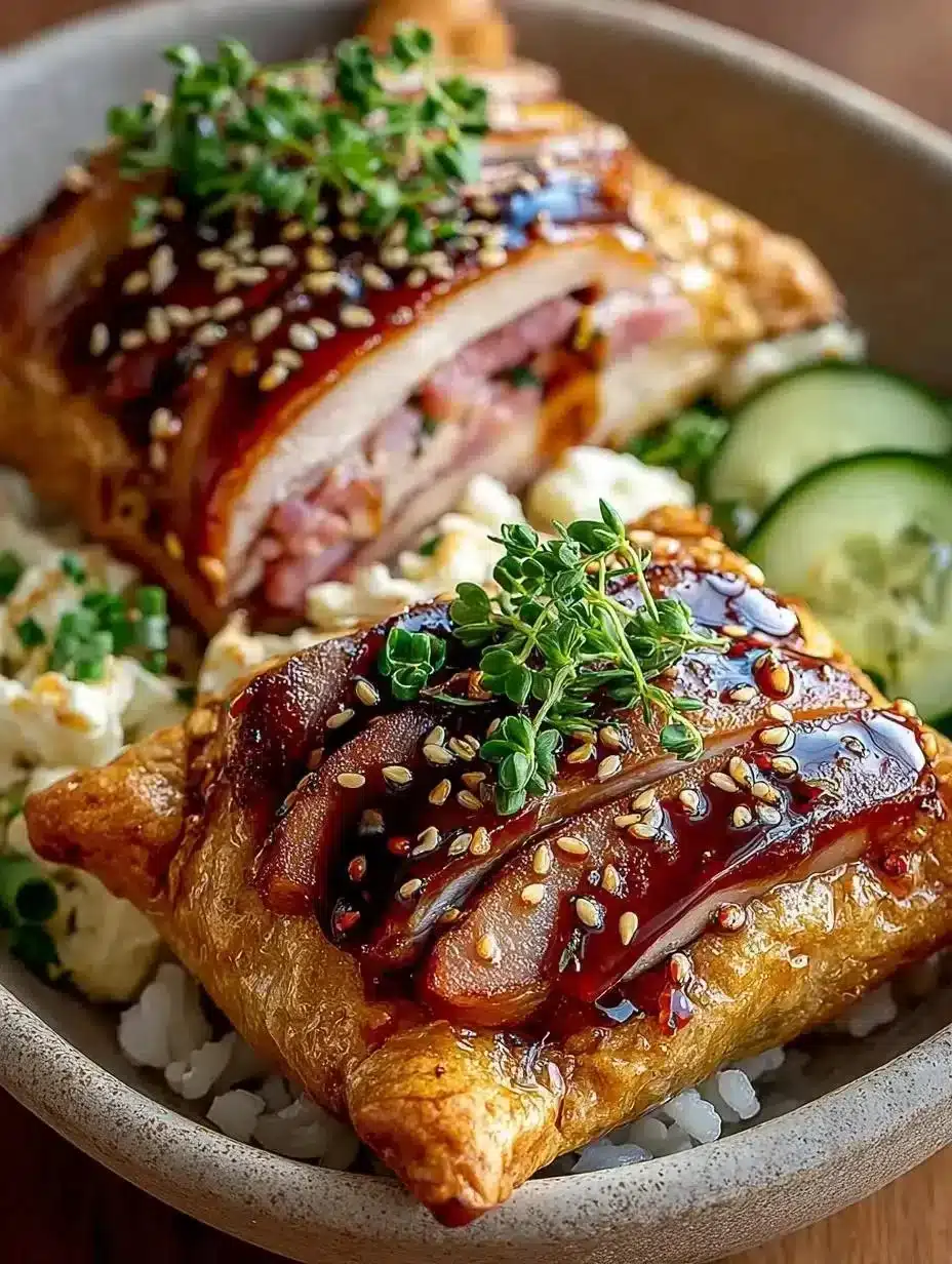 Puff Pastry Grilled Cheese sandwich, flaky and golden with melted cheese.